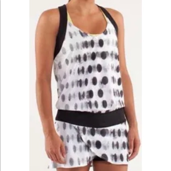 Lululemon Run Money Runsie Romper Dress Seaside Do - Picture 1 of 6
